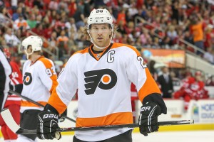 Giroux will continue to feel heat so long as he wears the "C"- Photo by Andy Martin Jr