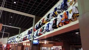 Nationwide Arena's "Hall of Hockey" features every high school jersey worn in the State of Ohio