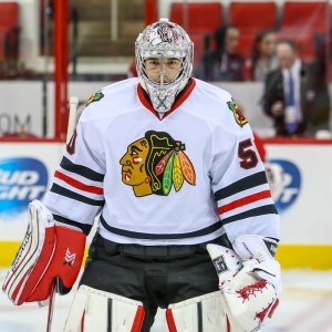 Corey Crawford reclaimed the Blackhawks crease - Photo Credit: Andy Martin Jr