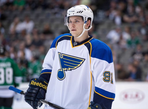 Tarasenko was drafted by the Blues 16th overall in 2010.  (Jerome Miron-USA TODAY Sports)