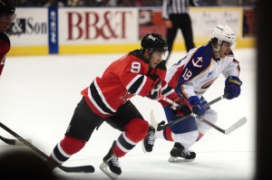 Joe Whitney (9) will face brother Steven (18) Saturday when the Albany Devils host the Norfolk Admirals Photo Credit: (Norfolk Admirals/John Wright) 