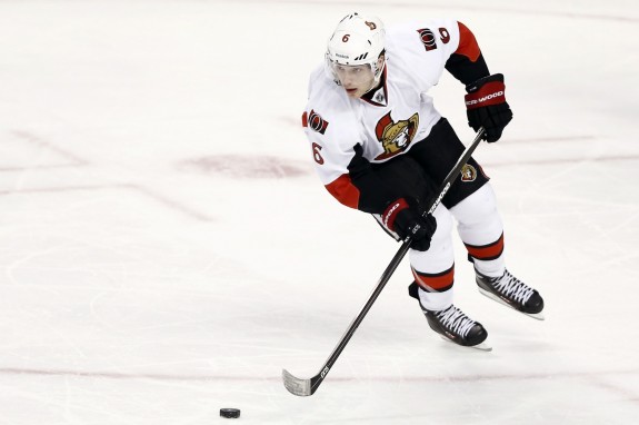 After getting off to a decent start in the first two months of the 2013-14 season, Bobby Ryan saw a major decline in production due to injury (Winslow Townson-USA TODAY Sports).