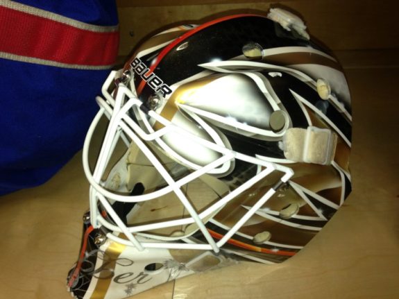 This side features the Duck logo. Photo Credit:(Norfolk Admirals)