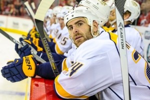Eric Nystrom's $10 million contract has hardly helped Shea Weber forget about the insanity in Nashville.