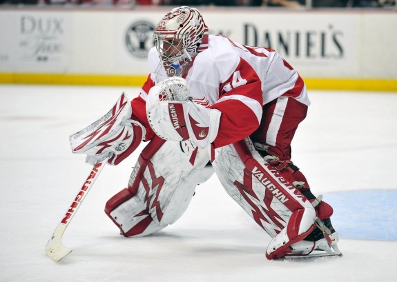 Petr Mrazek is stealing the show in Detroit, but that shouldn't be a surprise given his impressive track record to this point (Gary A. Vasquez-USA TODAY Sports)
