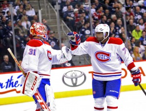 Montreal Canadiens Carey Price and P.K. Subban