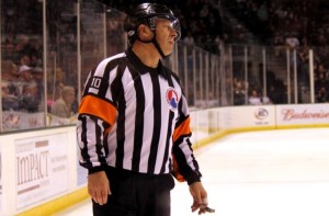 NHL Referee Obstruction Penalty