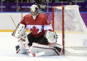 Carey Price's performance in Sochi outshined Brodeur in Salt Lake. (Eric Bolte-USA TODAY Sports)