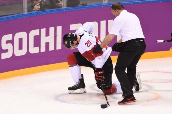 John Tavares, Canada, Olympics, Injury