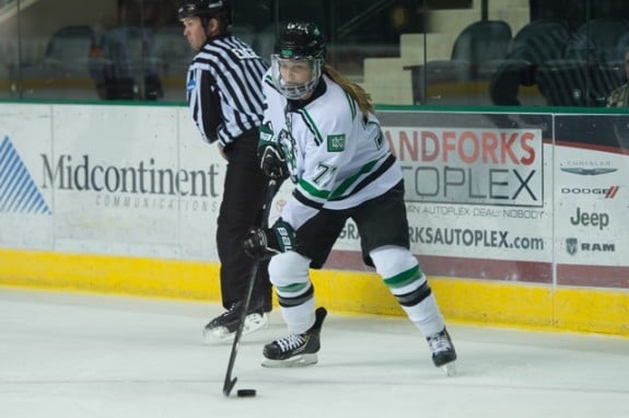 UND forward Susanna Tapani (Eric Classen / UND Athletcs)