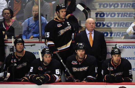 The Ducks roll out an impressive offensive core, led by captain Ryan Getzlaf (Gary A. Vasquez-USA TODAY Sports)