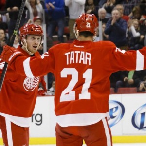 One of Nyquist and Tatar could be surrendered in a trade for defensive help (Rick Osentoski-USA TODAY Sports)
