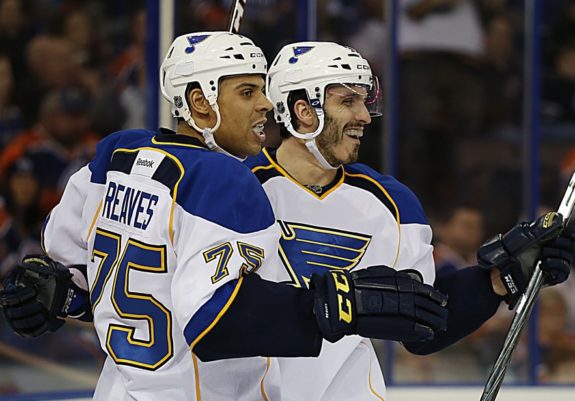 Reaves received 9 minutes of penalties in Thursday's contest (Perry Nelson-USA TODAY Sports)