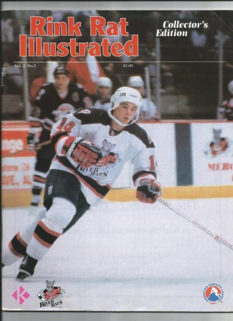 Albany River Rats Steve Sullivan (Rink Rat Illustrated).