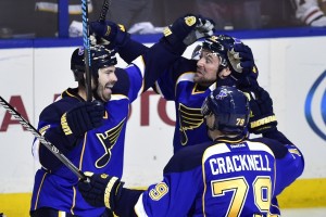 The Blues are a team that can expect scoring from all four lines (Scott Rovak-USA TODAY Sports)