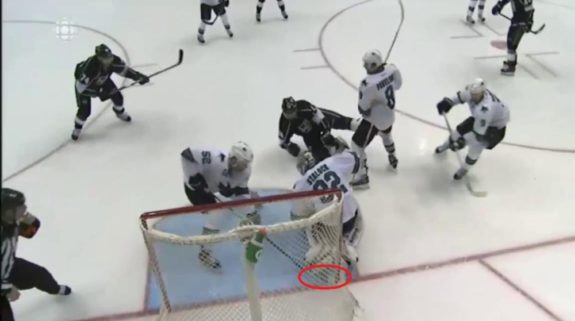Kings controversial goal