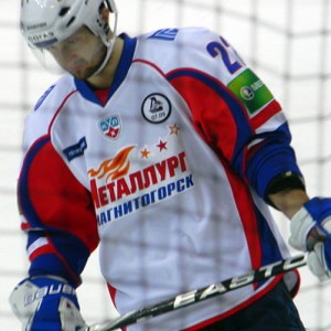Enver Lisin, an ice-hockey player from Metallurg Magnitogorsk