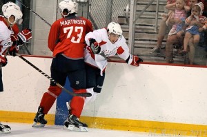 Christian Djoos at the Capitals 2012 Development Camp (M. Richter/Capitals Outsider)