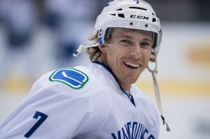 Booth was signed by the Leafs in the off-season after a sub-par year in Vancouver.(Jerome Miron-USA TODAY Sports)