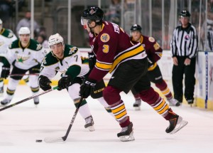 Edmundson posted 12 points in 30 games for Chicago last season (Credit: Texas Stars Hockey)