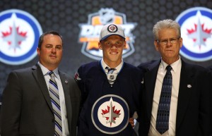 Last season the Jets chose Nik Ehlers with their first pick. Who will it be this year? (Bill Streicher-USA TODAY Sports)
