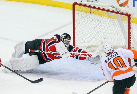 Brayden Schenn certainly hopes to see the Devils the Flyers know. Both of his goals against New Jersey were game-winners.