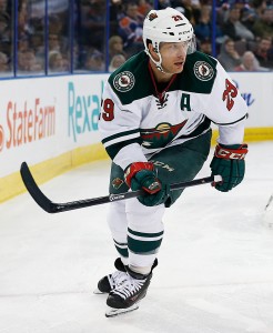 Jason Pominville was a veteran presence in the Minnesota Wild lineup and one of the biggest contributors throughout the year. (Perry Nelson-USA TODAY Sports)