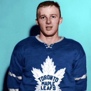 Gerry Cheevers, drafted by Boston when Leafs left him unprotected.
