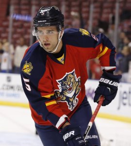 Panthers' Aaron Ekblad is one of six rookies participating in the NHL All-Star Skills Competition. (Robert Mayer-USA TODAY Sports)