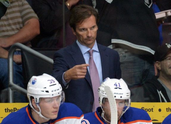 Edmonton's struggles this season can be directly traced back to the hiring of Dallas Eakins as coach (Kirby Lee-USA TODAY Sports)