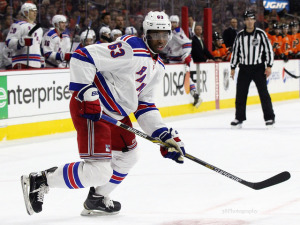 Anthony Duclair was loaned to Canada by the New York Rangers and had 8 points for the team. (Amy Irvin / The Hockey Writers)