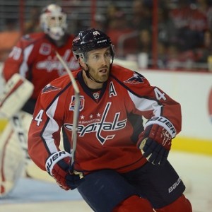 Orpik may not be a lock to be ready to play on opening night. (Tom Turk/THW)