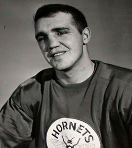 Claude Laforge:  His two goals led Hornets over Indians.