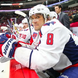Alex Ovechkin took over Saturday's game in the third period. - Photo By Andy Martin Jr