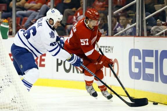 Roman Polak is another player who has drawn trade interest and could be on the move. (Rick Osentoski-USA TODAY Sports)