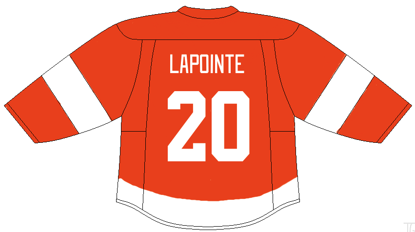 Martin Lapointe of the Detroit Red Wings.