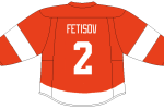 Slava Fetisov of the Detroit Red Wings