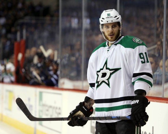 Dallas centre Tyler Seguin was part of a blockbuster trade two summers ago (Bruce Fedyck-USA TODAY Sports)