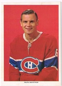 Ralph Backstrom was a two-goal shooter for the Habs.