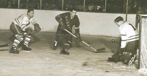 Camille Henry against Toronto in his rookie season.