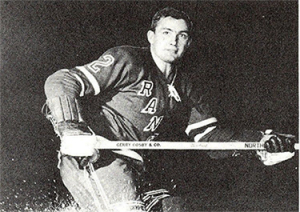 Bill Hicke scored his first NHL hat trick against his old team