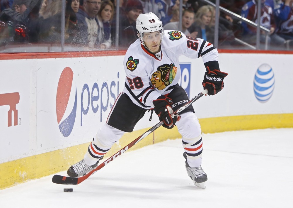 Sharks Swap Desjardins for Blackhawks' Smith