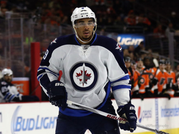 (photo: Amy Irvin) No Evander Kane, no problem? The Winnipeg Jets would like to think that's the case, but losing the enigmatic and injury-prone power forward could prove costly. So far, so good, though, with Winnipeg earning 4 points from the last 3 games without Kane.