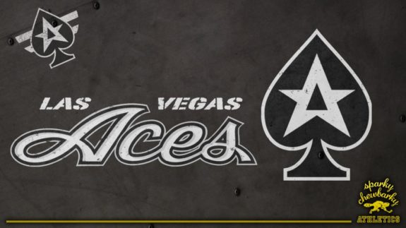 Las Vegas Aces secondary logo concept [photo: sparky chewbarky]