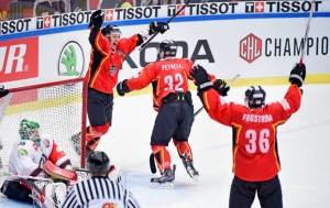 Luleå Hockey - Winners in the Champions Hockey League of 2014-2015
