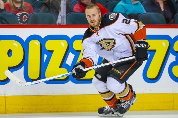 (Sergei Belski-USA TODAY Sports) James Wisniewski has been related to healthy-scratch status during the Anaheim Ducks ongoing playoff run, but he could be of great service to the Oilers next season. Expect Anaheim to shop him in the summer and expect Edmonton to show interest.