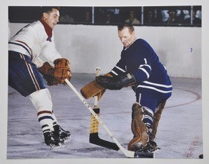 Jean Beliveau called Bower's play "robbery".