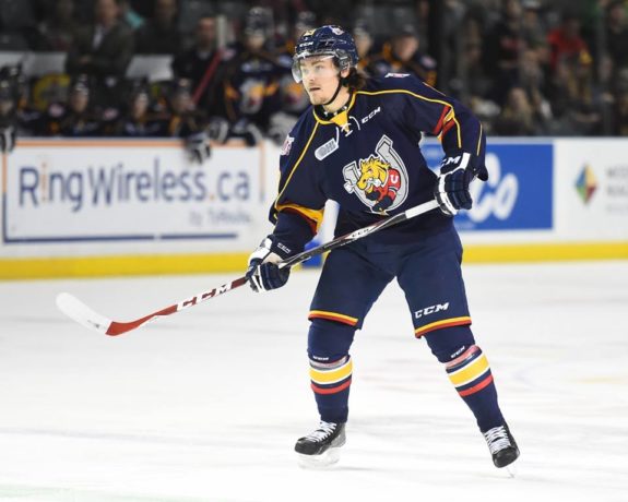 Rasmus Andersson of the OHL's Barrie Colts [photo: OHL Images]