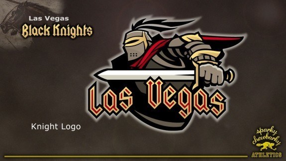 Las Vegas Knight concept logo [photo: sparky chewbarky]