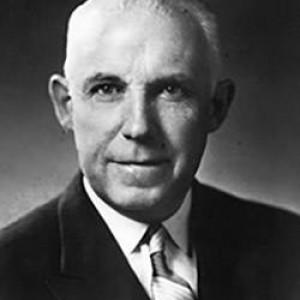 NHL president Clarence Campbell.